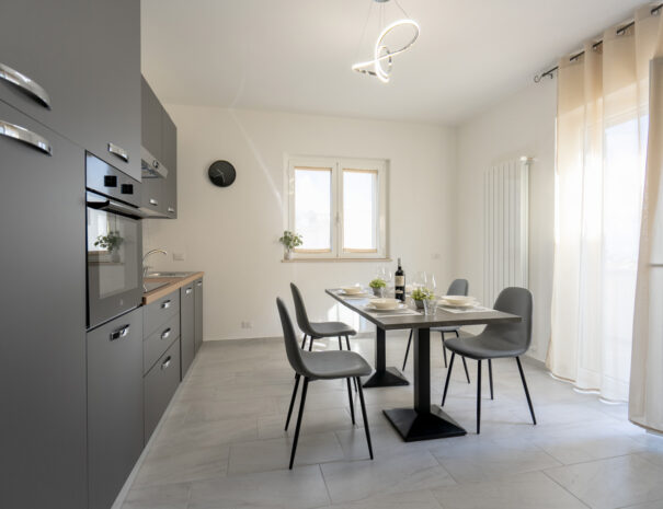 Cucina open space, Appartamento 2 piano , Il Castagno Vasto, B&b, Appartamenti